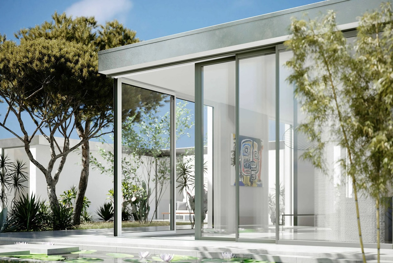 Bicoloration : Blanc intérieur / Changi (vert) extérieur